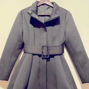 ASOS Jackets Coats Asos Design Petite Scuba Skater Coat In